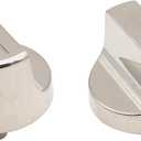 W11517334 Range Knob Compatible with Whirlpool Gas Range Stove WEG745H0LZ1 WEG515S0FB0 WEG515S0FB0 Replaces W10850033 W11122869 W11458842 (2)