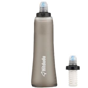 1L Water Filter - 2000L Filter Lifetime - Fast Flow, 0.01 Micron Filtration for Camping, Backpacking, and Outdoor Adventures (Include Replacement Filtration Accessory