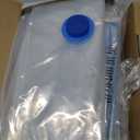 Cozy Essential Vacuum Storage Bags, 80% Compression Vacuum Seal Space Saver Plastic Packaging Bags for Clothes, Blankets, Pillow, Bedding, Comforters, Sealer Clothing Storage,16 Combo