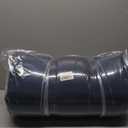 Foldable Outdoor Chaise Lounge Cushion,Water-Resistant Pool Lounge Chair Cushion,80 Inch Patio Reclining Sun Lounger Cushions (Navy)