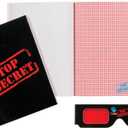 Raymond Geddes Top-Secret Confidential Spy Notebooks 1 Pack