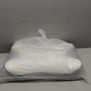 DONAMA Cervical Pillow for Neck and Shoulder,Contour Memory Foam Pillow,Ergonomic Neck Support Pillow for Side Back Stomach Sleepers with Pillowcase (Queen Size 24.8"Lx14.96"Wx5.51"H, Light Grey)