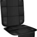 VLM Car Seat Protector for Child Baby Car Seat,600D Waterproof Car Seat Cover with Thick Padding, Non-Slip Backing and 2 Mesh Storage Pockets (1 park)