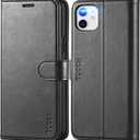 TUCCH Case Wallet for iPhone 11, [RFID Blocking] Card Slots Stand Magnetic Closure, Protective PU Leather [Shockproof TPU Interior Case] Flip Cover Compatible with iPhone 11 (2019 6.1 inch), Black