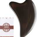 Bian Stone Gua Sha Facial Tools Scraping Massage Face Guasha Board Scraping Plate (Dolphin)