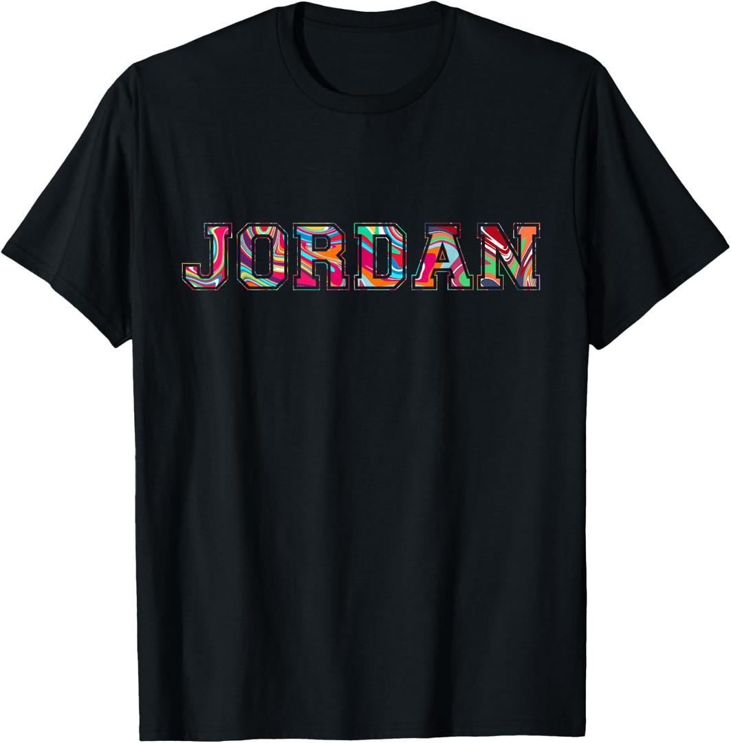 My Name is Jordan T-Shirt (Black, S)