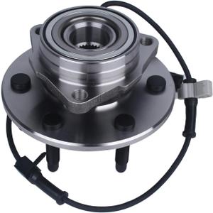 MACEL 515036 Front 4WD/AWD Wheel Bearing Hub Assembly Compatible with Cadillac Escalade EXT ESV, Chevy Express Silverado Suburban 1500 GMC Savana Sierra 1500 2500 Yukon XL 1500 w/ABS