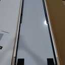 SONGMICS Full Length Mirror, 63 x 20 Inches, Rectangle Full Body Mirror with Stand, Aluminum Alloy Frame Floor Mirror, Tempered Glass, for Bedroom, Living Room, Cloakroom, Ink Black ULFM030B01