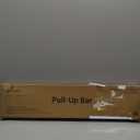 Sportneer Pull Up Bar: Strength Training Chin up Bar No Screws - Adjustable 29.5''-37''(75-94cm) Width Locking Mechanism Pull up Bar for Doorway - Max Load 440lbs for Home Gym Upper Body Workout, Non-slip