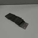 Weldable Square Steel Baseplate 3 Inch Steel Plate Laser Cut A36 Grade, 4mm Thick Heavy Duty 10 Pieces