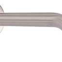 HarJue Shower Arm with Flange and Teflon Tape, Wall Mounted Shower Pipe 304 Stainless Steel Extension Arm for Fixed Shower Head & Handheld (8 Inch, Brushed Nickel)