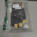 JUMPHIGH Safety Work Gloves, Men's Utility Mechanic Working Gloves for All Purpose, Touchscreen Compatible, Flexible Breathable Fit, Knuckles & Palm (M) (Yellow)