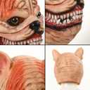 Scary Dog Mask for Adults  Realistic Latex Animal Full Head Mask for Halloween Cosplay Party Costume Props