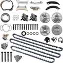 3.6 Timing Chain Kit with VVT Sprockets Compatible with Chevrolet Equinox GMC Cadillac Buick Pontiac Saturn Saab Suzuki 2.8L 3.0L 3.6L Engine 2006-2016 Replaces# 9-0753S 9-0753sx