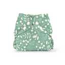 Esembly Cloth Diaper Cover - Reusable Swim Diaper, Waterproof, Breathable - Adjustable Outer Layer Over Absorbent Inner for Blowout Protection - Botany, Size 2 (18-35lbs)