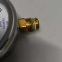 PIC Gauges PRO-201L-254M 0-1000 PSI Pressure Gauge, 2 1/2" Dial, 1/4" Male NPT Connection, Bottom Mount, Dual Scale, Glycerin Filled, Stainless Steel Case/Bezel, Brass Internals & Plastic Lens