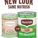 Nutrish Rachael Ray Wet Dog Food Chunks in Gravy Real Chicken & Veggies Recipe, 13 oz. Can, 12 Count (EXP 12/13/28)