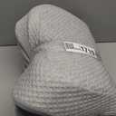 DONAMA Cervical Pillow for Neck and Shoulder,Contour Memory Foam Pillow,Ergonomic Neck Support Pillow for Side Back Stomach Sleepers with Pillowcase (Queen Size 24.8"Lx14.96"Wx5.51"H, Light Grey)