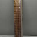 Cordless Bamboo Roman Shades for Windows, 100% Blackout Backing Fabric for Light Blocking, 34" W  64" H - Penang Teak