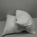 MIULEE 20x20 Pillow Inserts, Pack of 2 Down Feather Premium Throw Pillows with Cotton Fabric for Bed Couch Living Room Sofa