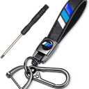 2 Pack Tri-Color License Plate Frames for 4runner Tacoma, Front Back License Plate Cover, Mountain License Plate Bracket Holder Rust-Proof for US CA Standard Car & 1Pcs Key Chain