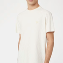 GUESS® Checked T-shirt, Beige Color, Size M