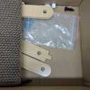 FUKUMARU Cat Scratcher, 26.8 Inch L Shape Cat Scratch Pad Wall Mounted, Cat Scratching Cardboard with Ball Toy for Indoor Cats, Large Size