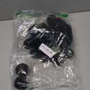 Amosfun 20Pcs Black Sponge Clown Nose Props 1.96 Inch Large Size Cosplay Nose Party Costume Accessory Magician Stage Performance Props