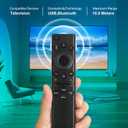 for Samsung Frame Smart TV Remote Replacement: Solar Powered USB-C Fast Charge, 6-12 Months Battery Life, Voice Bluetooth Controller Compatible with Samsung 2020-2025 Neo QLED 4K Smart TVs