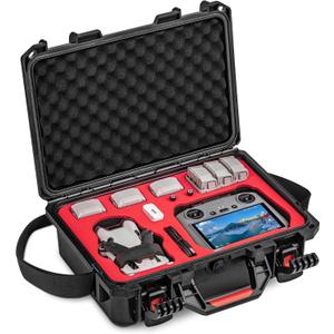 STARTRC Waterproof Hard Carrying Case for DJI Mini 3/4 Pro Fly More Combo, Travel Case for DJI Mini 3 Drone, RC2/RC-N3 Controller,7 Batteries, Other Accessories