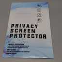 Privacy Screen Protector Film,compatible with Dell Latitude 7000 7210 2-in-1 12.3 inch Anti Spy TPU Guard  Not Tempered Glass Protectors ,Black