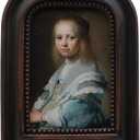 4x6 Vintage Picture Frame, Antique Ornate Rustic Brown Photo Frame, for Tabletop and Wall Display, Decorative Retro Home Decor, Old Fashioned Photo Gallery Art