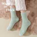 Marchare Women's Fuzzy Socks - Warm, Thick, Fluffy, Cozy Wool Socks for Women, Sizes 5-11