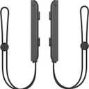 MOSAHOLL Wrist Strap for Switch Controller  2 Pack Lanyard Replacement Parts Accessories for Joycon Controller (Black)