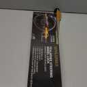 Tevlaphee Steering Wheel Lock Anti-Theft Device Security Car Lock Anti Theft Car Device Visible Antitheft Locking Devices Adjustable Car Wheel Lock for Cars with 3 Keys (Black)