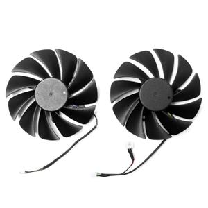 Replacement PLA09215B12H Graphics Card Cooling Fan Video Card Cooler Fan for Lenovo/Dell RTX 3060 3070 3080 3090 Repair Part (Left + Right)