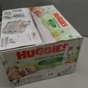 Huggies Natural Care Sensitive Baby Wipes, Unscented, Hypoallergenic, 99% Purified Water, 15 Flip-Top Packs (960 Wipes Total)