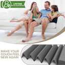 Amyracel Heavy Duty Couch Cushion Support Board to Fix Sagging Sofas, 21.5 x 84 Thick Wood Sofa Cushion Support Board, Foldable Deep Couch Supporter Replacement Stuffing Under Couches