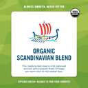 Cameron's Coffee Roasted Whole Bean Coffee, Organic Scandinavian Blend, 4 Pound (EXP 05/07/26)