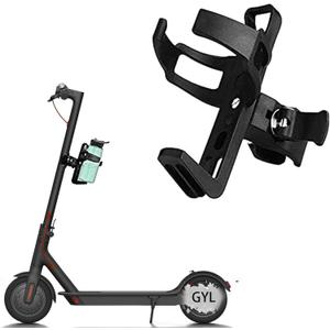 GYL Bike Water Bottle Holder 360 Degrees Rotation Black Cup Holder Drinking Bottle Holder Fit Bike Electric Scooter Mountain Bike Pramss Wheelchairs