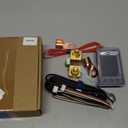 DROK Battery Monitor, DC 8-100V 300A Charge Discharge Split Type Coulometer 12V 24V 36V 48V 60V Coulometer Watt Meter, Capacity Percentage Time Power Voltmeter Ampmeter for RV Solar Panel Golf Cart