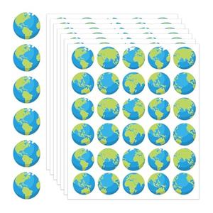 JULMELON 480 Pcs Earth Day Stickers, 16 Sheets Save The Planet Environmental Theme Bulk Set Self Adhesive for Kids School Classroom Earth Day Activities Party Favors Crafts