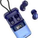 2026 Sleep Earbuds Bluetooth 6.0 in Ear, Small Earplugs for Side Sleepers, 48H Playtime Sleep Earphones with Sleep Mode, Personal Alarm, Mini Sleep Headphones with Sleep Monitor and APP, Blue