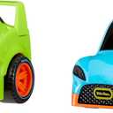 Little Tikes Crazy Fast Cars 2-Pack Hyper Highway, Hyper Car Themed Pullback Toy Vehicles Go up to 50 ft