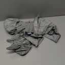 LUXEAR Cooling Pillow Cases King Size, 2 Pack Arc-Chill Cool Pillow Cases with Double-Side Design [Cooling & Cotton], Skin-Friendly Hidden Zipper Cold Pillow Cases for Hot Sleepers - Gray