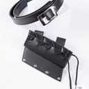 CLASSE Sword Holder, Sword Belt, Sword Holder, Waist Belt, Leather, Specialized for Stage or Musical Performance, Adjustable