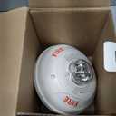 System Sensor SPSCWL Ceiling Mount Speaker Strobe, Clear Lens, White