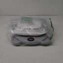 MoreFeel Collapsible Baby Bathtub for Newborn with Thermometer & 1 Hooded Towel & 1 Soft Floating Cushion,Portable Travel Bathtub with Drain Hole, Durable Foldable Baby Tubs for Infants to Toddler (Grey)