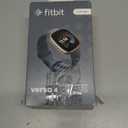 Fitbit Versa 4 Fitness Smartwatch with Daily Readiness, GPS, 24/7 Heart Rate, 40+ Exercise Modes, Sleep Tracking and more, Waterfall Blue/Platinum, One Size (S & L Bands Included)