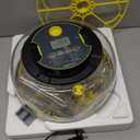 IBKINXX Incubator for Hatching Eggs-18 Egg Capacity, Automatic Egg Turner, Temperature & Humidity Control, 360 Viewing for Chicken, Duck and Quail Eggs